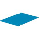 Insert ZL 43 PP, for small load carrier C-KLT, W 400 x D 300 mm, light blue