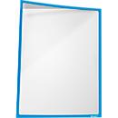 Insteekhoes, magnetisch, PET-folie, A3 horizontaal/verticaal, blauw, 5 stuks