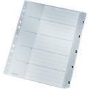Intercalaires en plastique LEITZ®, numérotés 1-5 (5 feuilles), n° 1283
