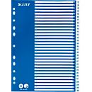 Intercalaires en PP avec couverture bleue LEITZ®, Numérotés de 1 à 31