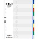 Intercalaires en PP DURABLE, 10 feuilles, ultra-large