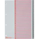 Intercalaires KolmaFlex, A4, numérotés, 31 p.,