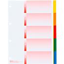 Intercalaires Kolmaflex, A4, vierge, 5 onglets