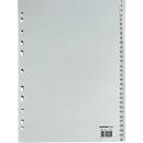 Intercalaires Recycling - carton recyclé - A4 - numériques 1-31 - notre marque Schäfer Shop Select