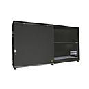 Isolierter Regalcontainer BAUER CEH 59-2 IBC, Stahl, Schiebetor, B 6440 x T 1550 x H 3510 mm, grau