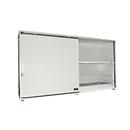 Isolierter Regalcontainer BAUER CEH 59-2, Stahl, Schiebetor, B 6440 x T 1550 x H 3030 mm, weiß