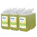 Jabón de espuma perfumado Kleenex® Fresh 6386, 6 x 1 litro, perfumado, verde