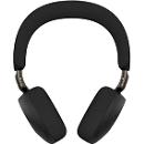 Jabra Micro-casque Evolve3 75 UC, certifié UC, dongle USB-C/Bluetooth, jusqu'à 30 m, jusqu'à 22 h, Busylight, ClearVoice™, ANC™, noir