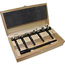 Jeu de forets Forstner BLACK SHARK PRO, 6 pièces, diamètres 35, 40, 50, 60 et 68