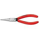 Justierzange L.135mm ger.fl.Ku.-Überzug KNIPEX