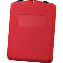 Justrite Dokumentenbox Mittel, Polyethylen, mit Verschluss, B 279 x T 54 x H 368 mm, rot