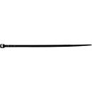 Kabelbinder PA 6.6, L 280 mm x B 7,6 mm, schwarz UV-stabilisiert, UL 94 V-2, DNV-GL zertifiziert, 100 Stück