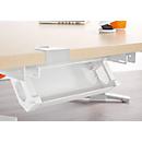 Kabelgoot - voor bureau b. 800 mm PLANOVA ERGOSTYLE - b. 318 mm - wit - van ons merk Schäfer Shop Genius