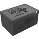 KÄNGABOX Professional GN 1/1 Caja térmica de 48 l, 600 x 400 x 330 mm, asa estándar, EPP, tapa negra