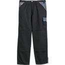 KANSAS® broek met tailleband Color, zwart/grijs, m. 64
