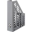 KARMA-magazijnmap, DIN A4/C4, 100% gerecycled materiaal, B 76 x D 246 x H 315 mm, H-front: 148 mm, grijs