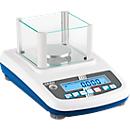 KERN & Sohn Präzisionswaage PFB 300-3 mit LCD-Display, Checkweighing-Funktion, Edelstahl-Wägeplatte ∅ 80 mm