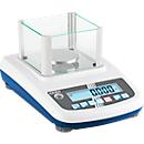 KERN &amp; Sohn precisiebalans PFB 200-3 met LCD-display, controleweegfunctie, roestvrijstalen weegplaat ∅ 80 mm