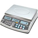 Kern Zählwaage CFS 15K0.2, Wägebereich 15 kg/Ablesbarkeit 0,2 g, RS-232/Zweitwaagen-Schnittstelle, Netzbetrieb, Edelstahl/Kunststoff