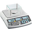 Kern Zählwaage CFS 300-3, Wägebereich 0,3 kg/Ablesbarkeit 0,001 g, RS-232/Zweitwaagen-Schnittstelle, Netzbetrieb, Edelstahl/Kunststoff