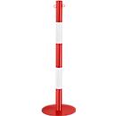 Kettenständer, 2-tlg., rot/weiß