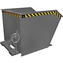 Kiepbak type GU, 1500 liter, grijs