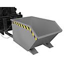 Kiepbak type GU, 500 liter, grijs