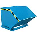 Kiepcontainer KK 1000, blauw (RAL 5012)