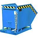 Kiepcontainer KK 250, blauw (RAL 5012)