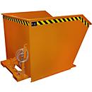 Kippbehälter Typ GU, 1500 Liter, orange