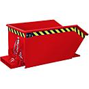 Kippbehälter Typ GU, 300 Liter, rot