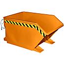 Kippbehälter Typ GU, 500 Liter, orange