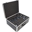 Kit radio Kenwood ProTalk TK-3701D, 6 pièces, sans licence, analogique/numérique, 48 canaux, jusqu'à 9 km, jusqu'à 18/16 h, IP54/55, dans une valise en aluminium, noir