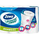 Kitchen rolls Zewa wipe &amp; away, 4 rolls, paper, 2-ply