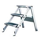 Klapptreppe, aluminium, 3 Stufen