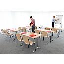 Klaptafel, 1600 x 700 mm, onderstel verchroomd