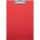 Klemmbrett Maul MAULbalance, A4-Hochformat, Klemmweite 8 mm, individualisierbar, aufhängbar, L 325 x B 225 x H 14 mm, Karton, rot