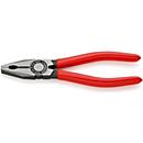 KNIPEX Combinatietang, L 180 mm, gepolijste kop, kunststof bekleed, voor draad-Ø tot 3,4 mm, DIN ISO 5746
