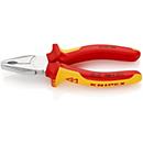 KNIPEX Kombizange, L 160 mm, VDE bis 1000V, verchromt, Griff Mehrkomponenten-Hüllen
