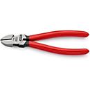 KNIPEX Seitenschneider, L 160 mm, Kopf poliert, Vanadin-Elektrostahl, Schneidhärte 62 HRC, Kunststoffgriff