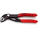 KNIPEX Wasserpumpenzange Cobra, L 125 mm, Spannweite 27 mm, poliert, Kunststoffgriff, selbstklemmend