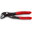 KNIPEX Wasserpumpenzange Cobra, L 150 mm, Spannweite 30 mm, polierter Kopf, Kunststoffgriff, Chrom-Vanadin-Elektrostahl