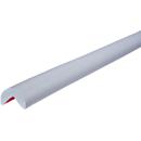 Knuffi® hoekbescherming type A Vorst, zelfklevend, schokabsorberend, -40 °C tot +100 °C, PU schuim, 1 m, wit