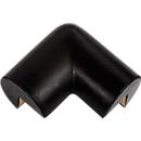 Knuffi® protective corner, 2-legged, black