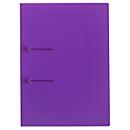 Kolma Easy loose-leaf binder, A4, KolmaFlex, semi-transparent, violet