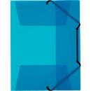 Kolma elasticated file Penda Easy, A4, KolmaFlex, blue