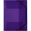 Kolma elasticated file Penda Easy, A4, KolmaFlex, violet