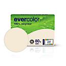 Kopierpapier EVERCOLOR, farbig, DIN A4, 80 g/m², hellchamoisgelb, 500 Blatt