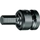 Kraftschrauber-Steckschlü ssel-Einsatz IN K 19 1/2 Zoll SW 12mm L.50mm