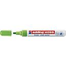 Kreidemarker 4095 hellgrün Strich-B.2-3mm Rundspitze EDDING, 10 Stück